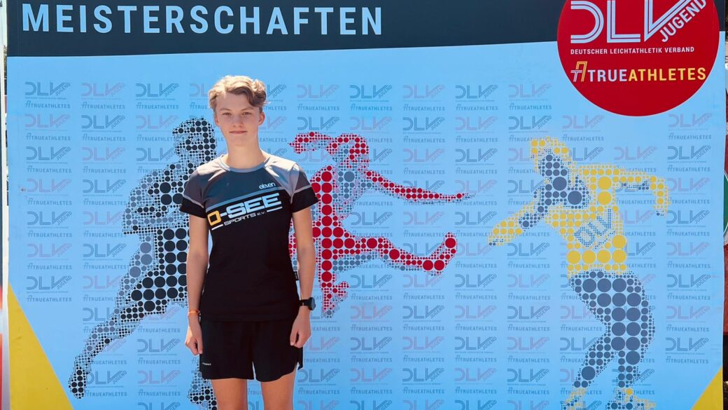 Paula unter den TOP 10 bei der Deutschen Jugendmeisterschaft der U18 3000m-Läuferinnen